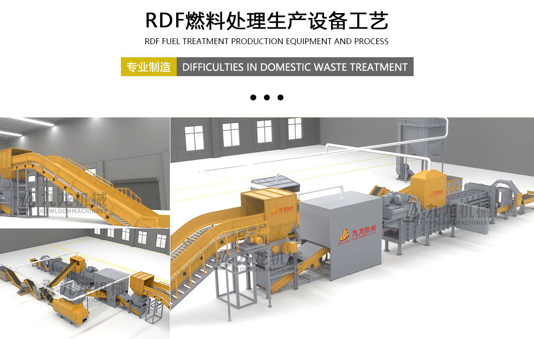 RDF燃料處理生產設備工藝